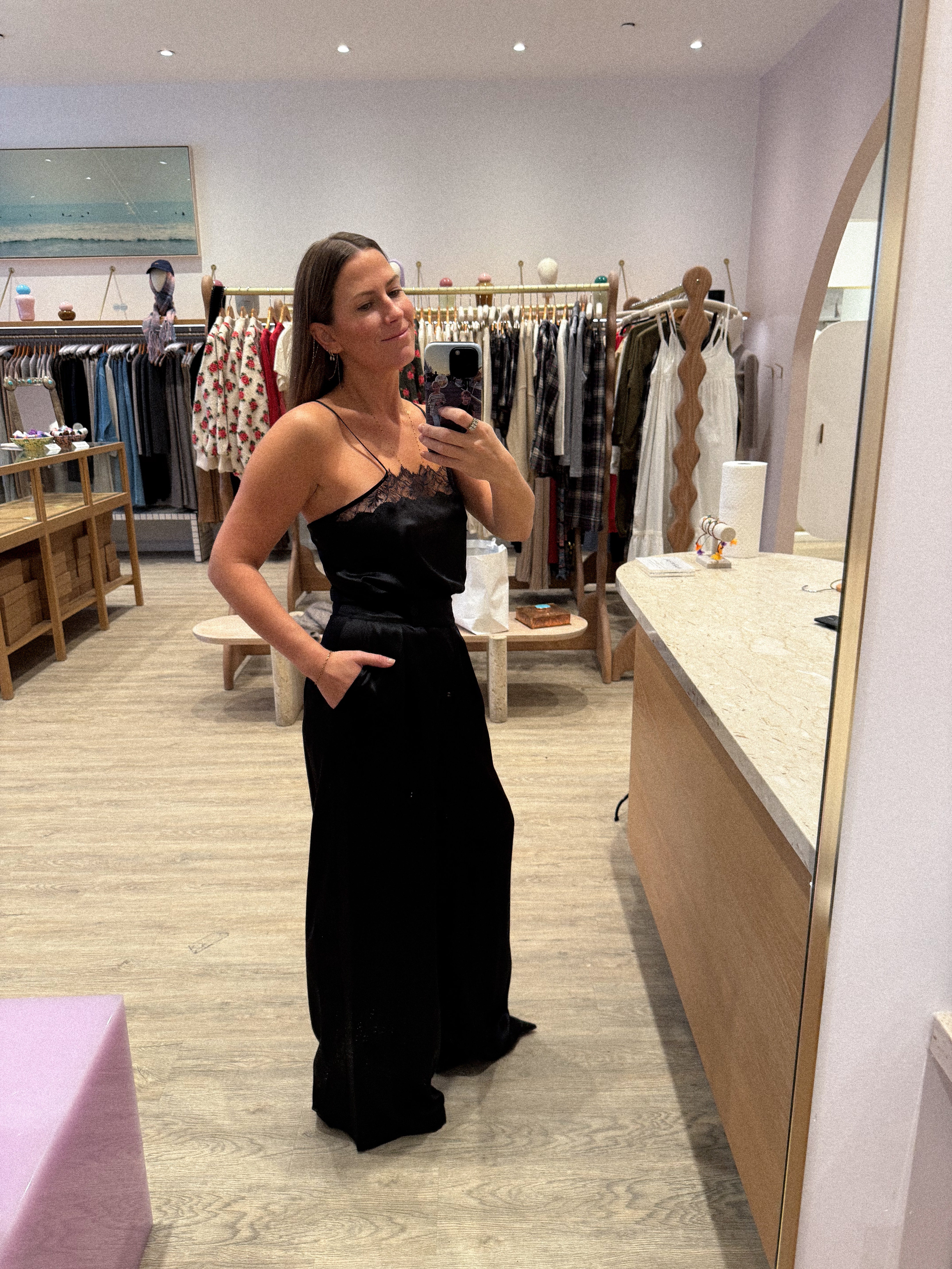 HAYA LACE SILK CAMISOLE