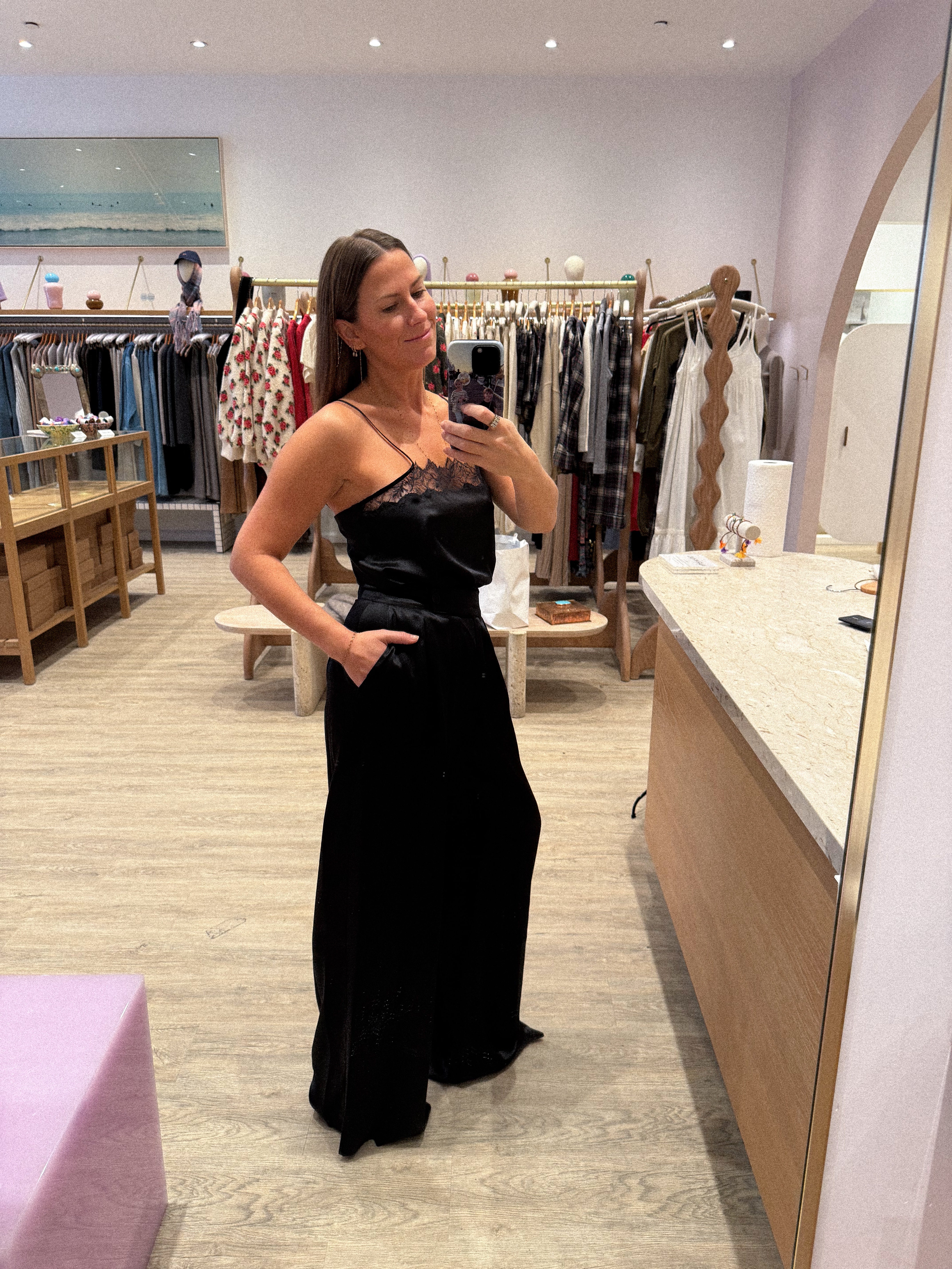 HAYA LACE SILK CAMISOLE