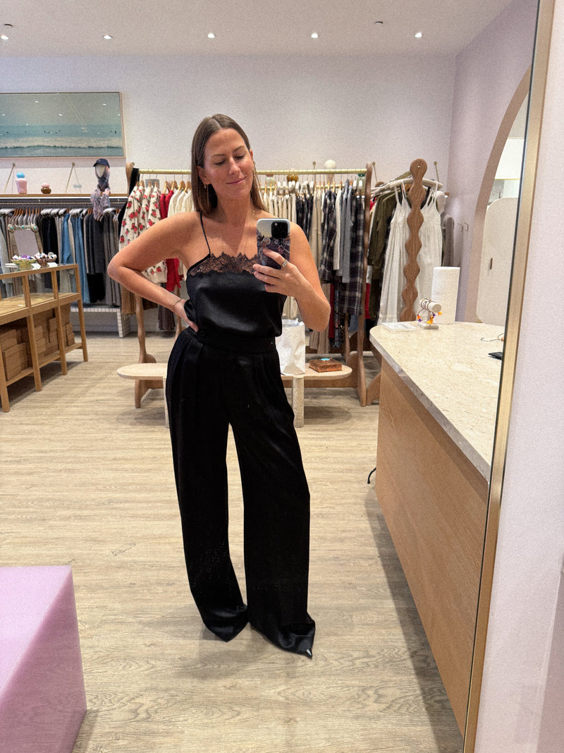 HAYA LACE SILK CAMISOLE