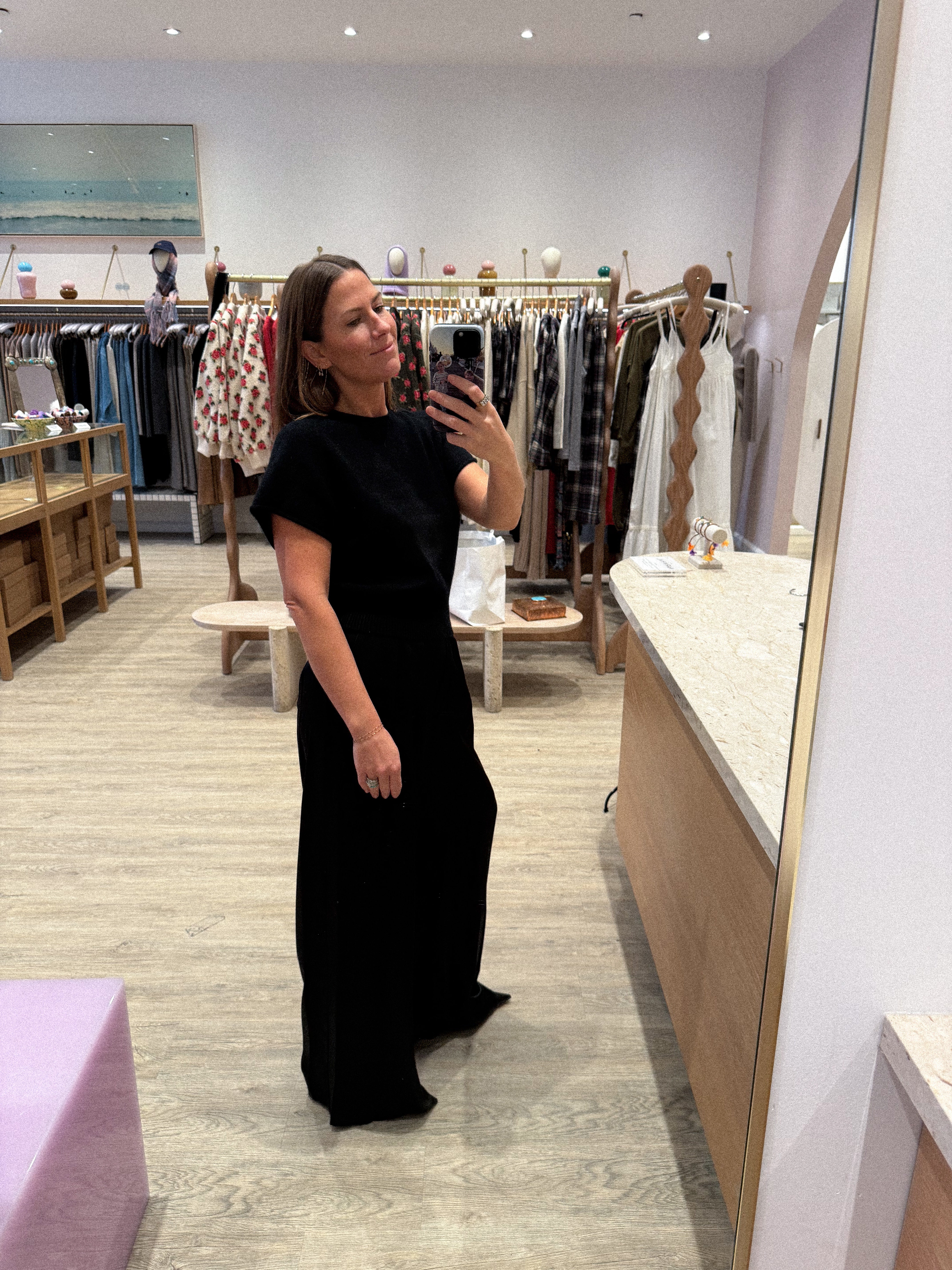 BROOKE HIGH RISE DOUBLE PLEAT SILK TROUSER