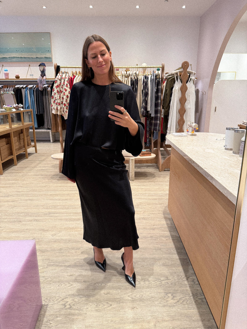 MIRANDA SILK SKIRT