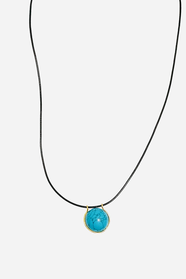 *Marisa Klass Trunkshow* TURQUOISE HEALING SPHERE NECKLACE
