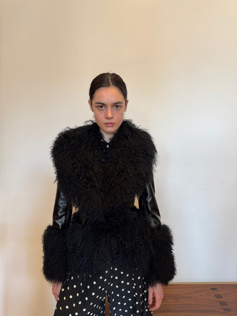 TAMARA SHEARLING JACKET