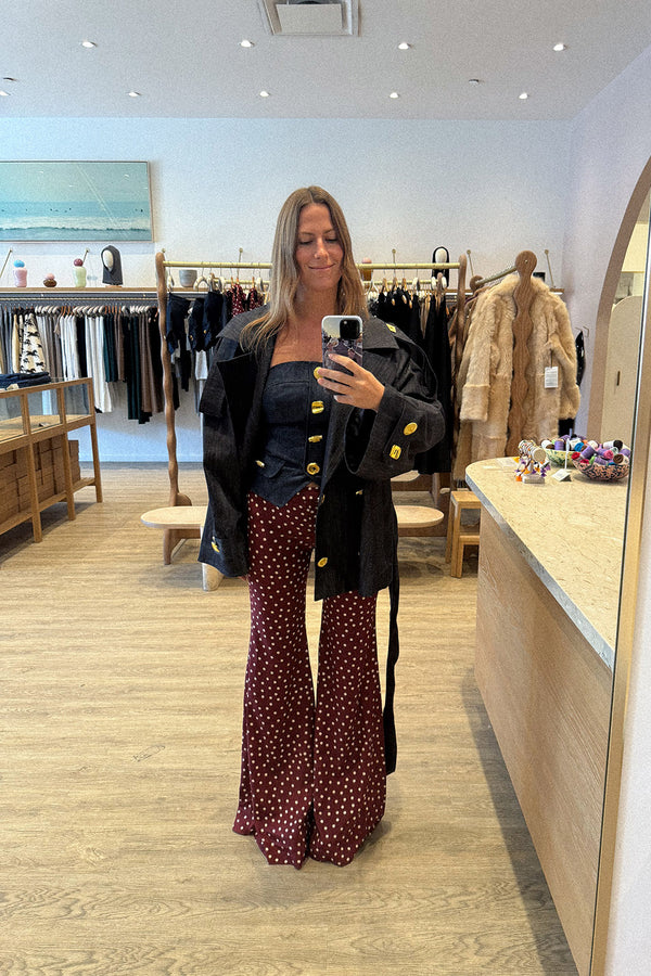 GABI DENIM TRENCH