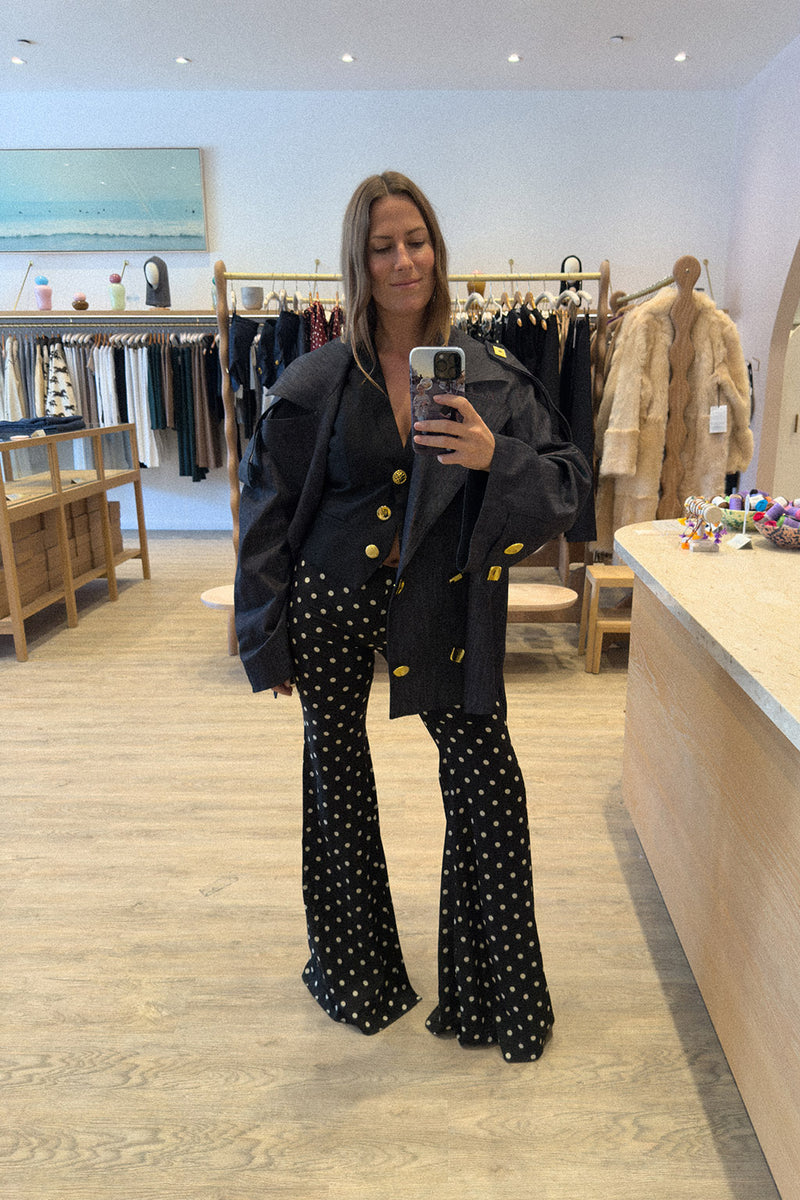 GABI DENIM TRENCH