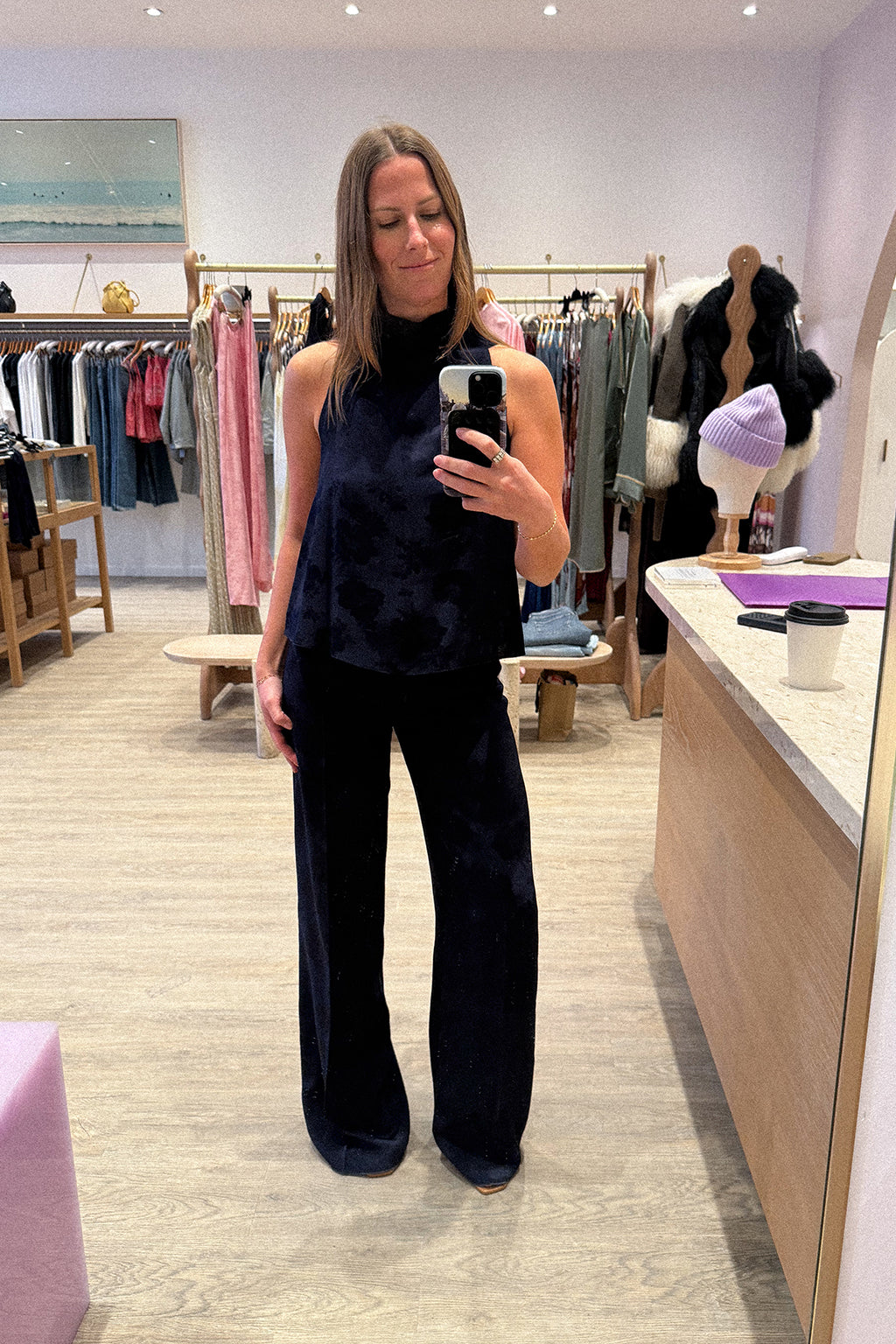 JACQUARD BOUQUET TROUSER