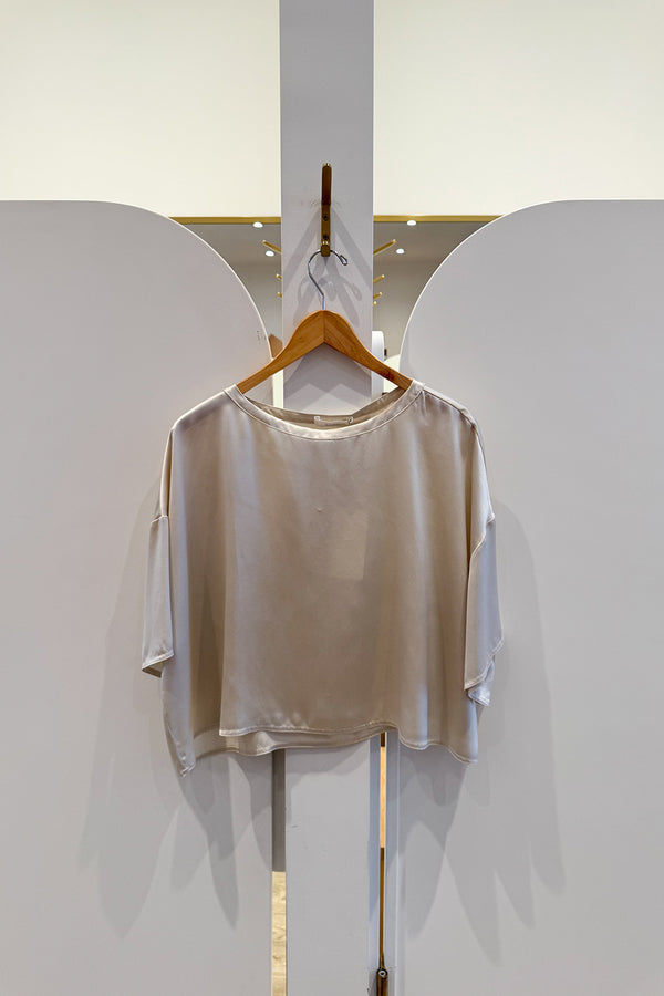 DARIA SILK TEE