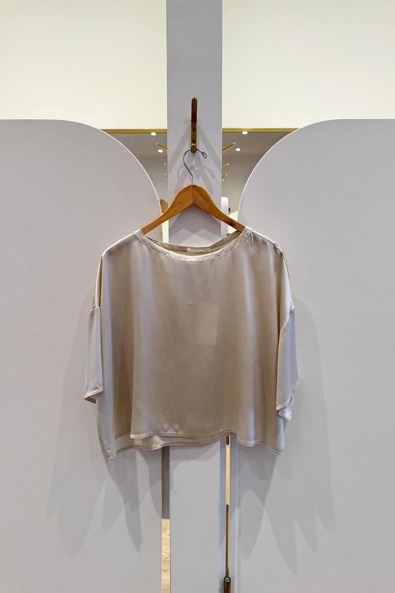 DARIA SILK TEE