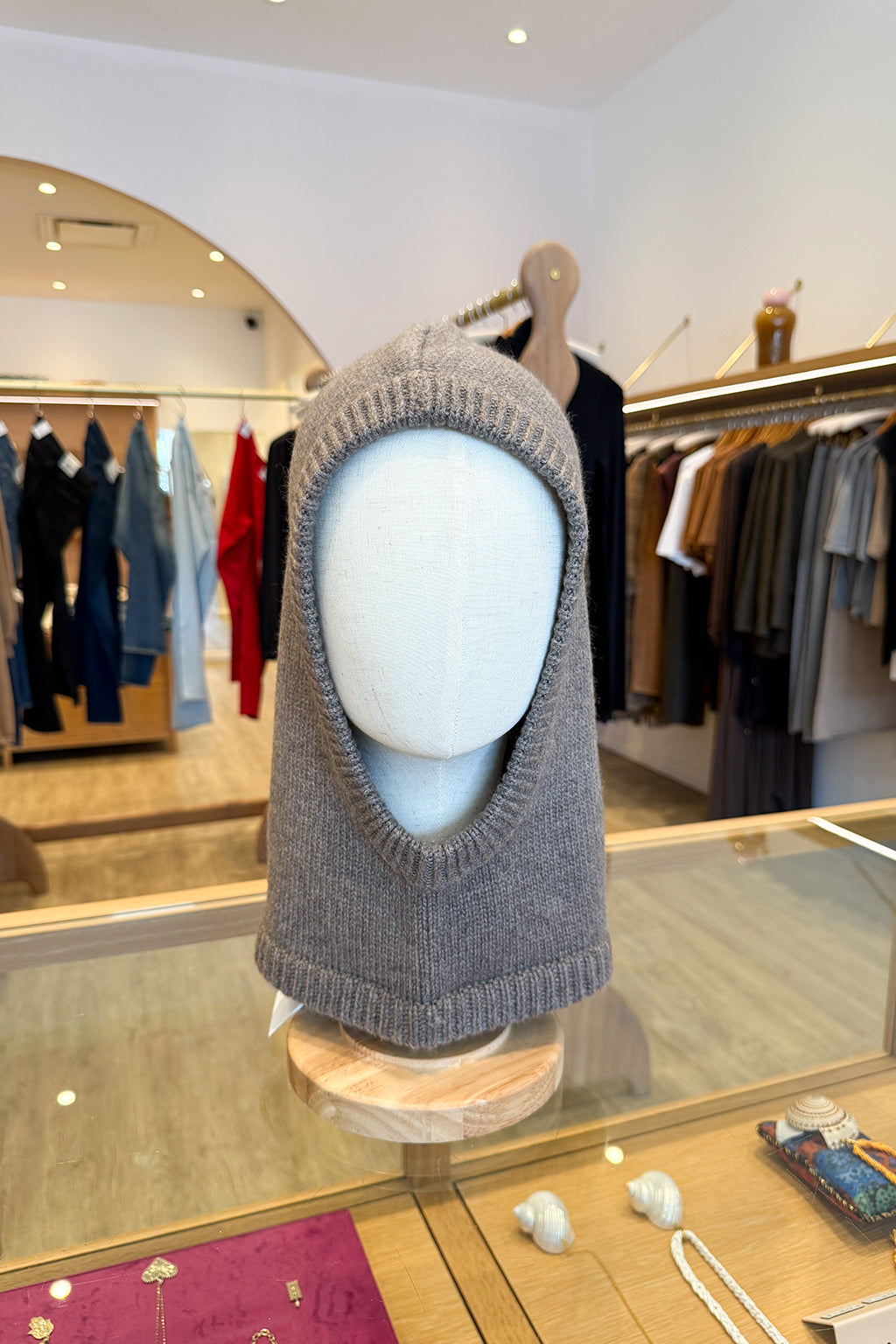 LA CAGOULE EN CACHEMIRE ASTRI