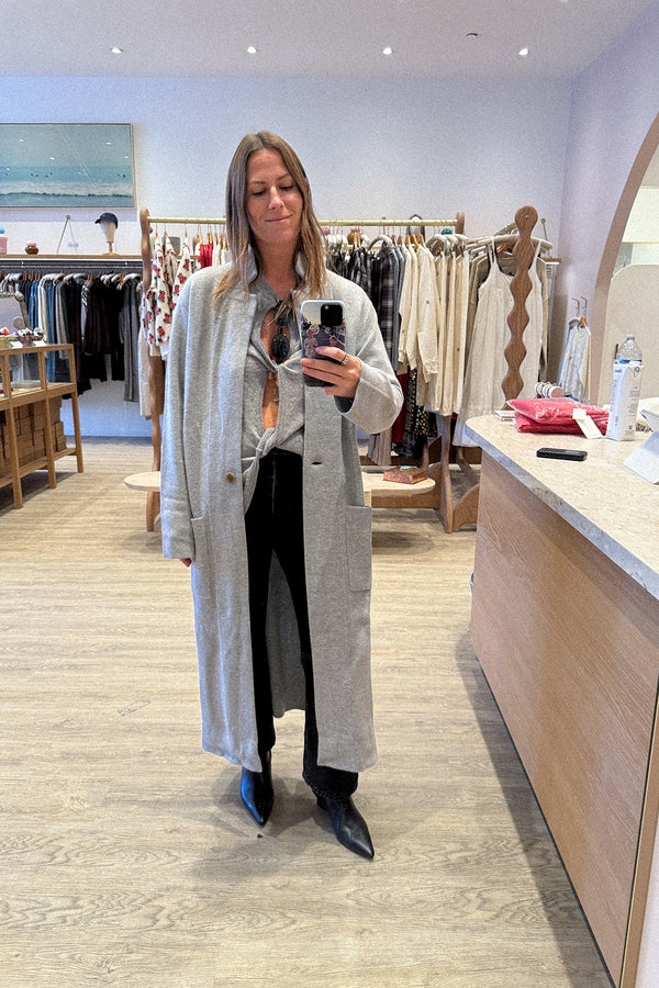 AMIE CASHMERE COAT