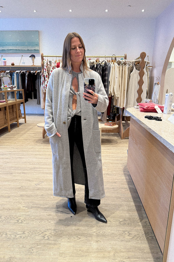 AMIE CASHMERE COAT