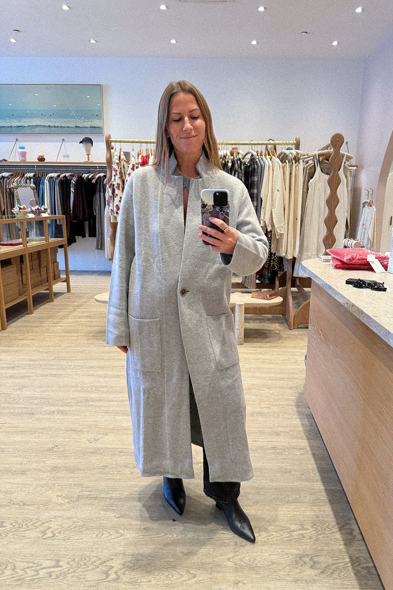 AMIE CASHMERE COAT