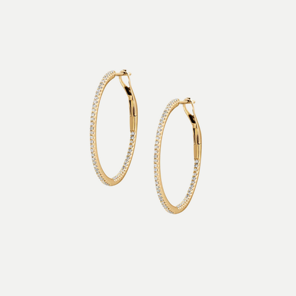 Diamond hoop 2025 earrings jared