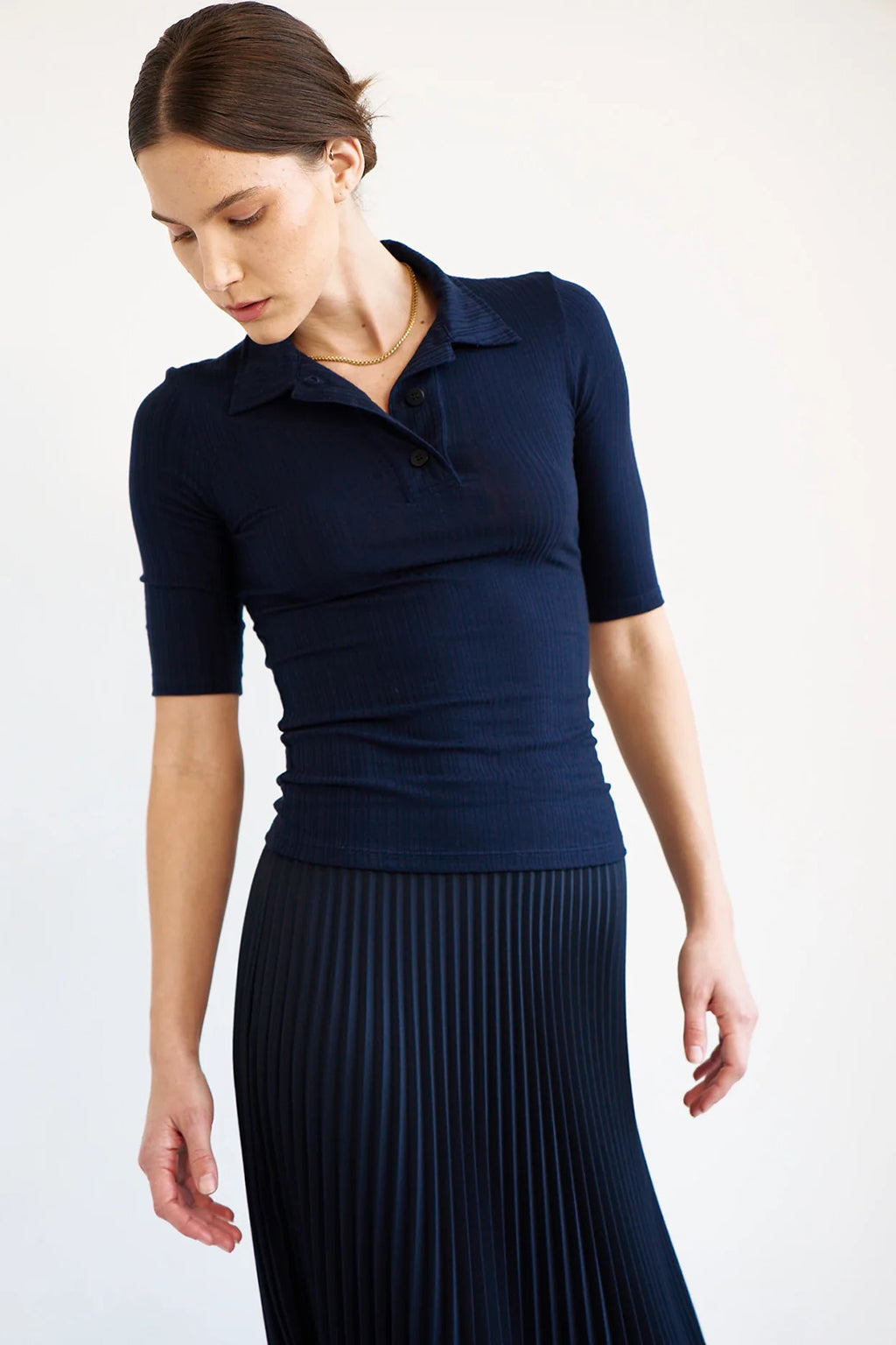 THE SLIM POLO TEE