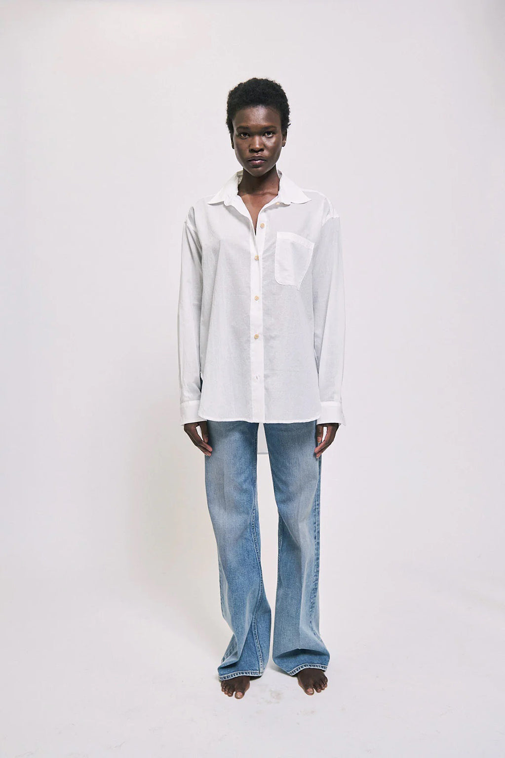 THE MID RISE CREASE JEAN *pre-order*