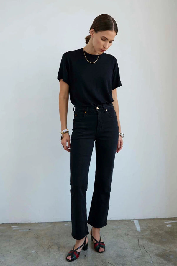 THE KENICKIE JEAN IN WASHED BLACK