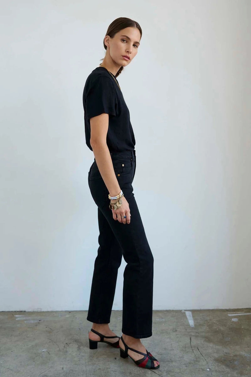 THE KENICKIE JEAN IN WASHED BLACK