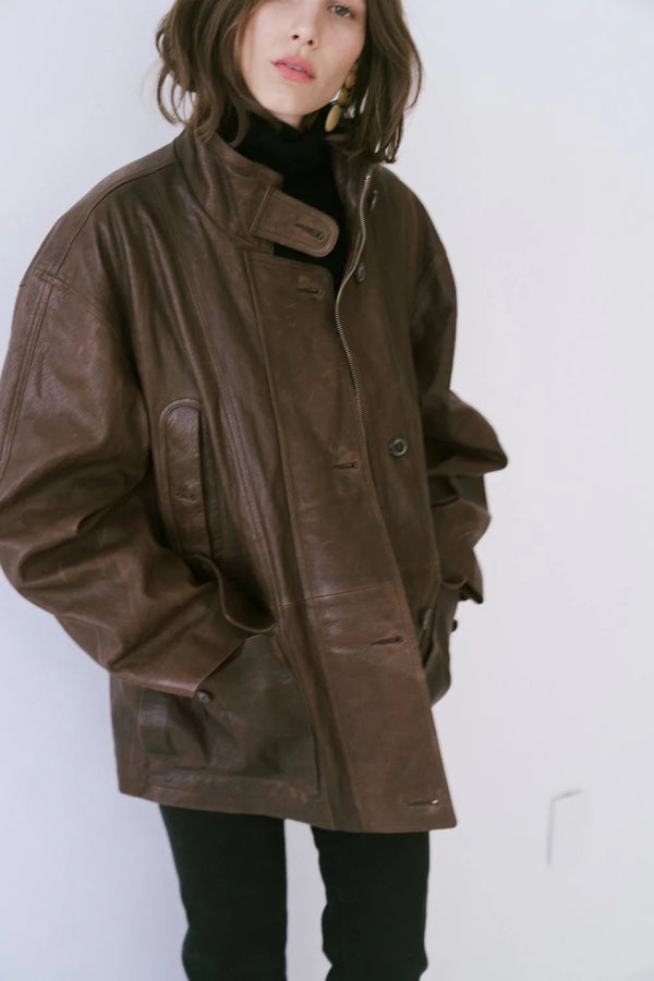 THE ANORAK LEATHER JACKET