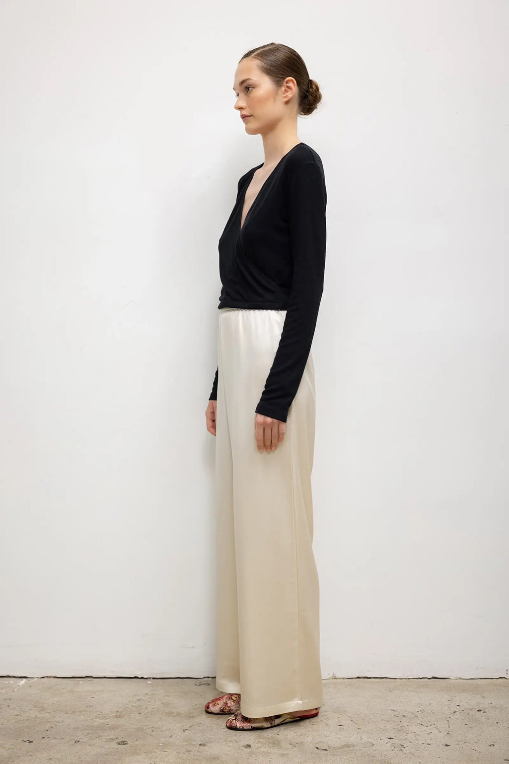 THE LAUREN WRAP TOP