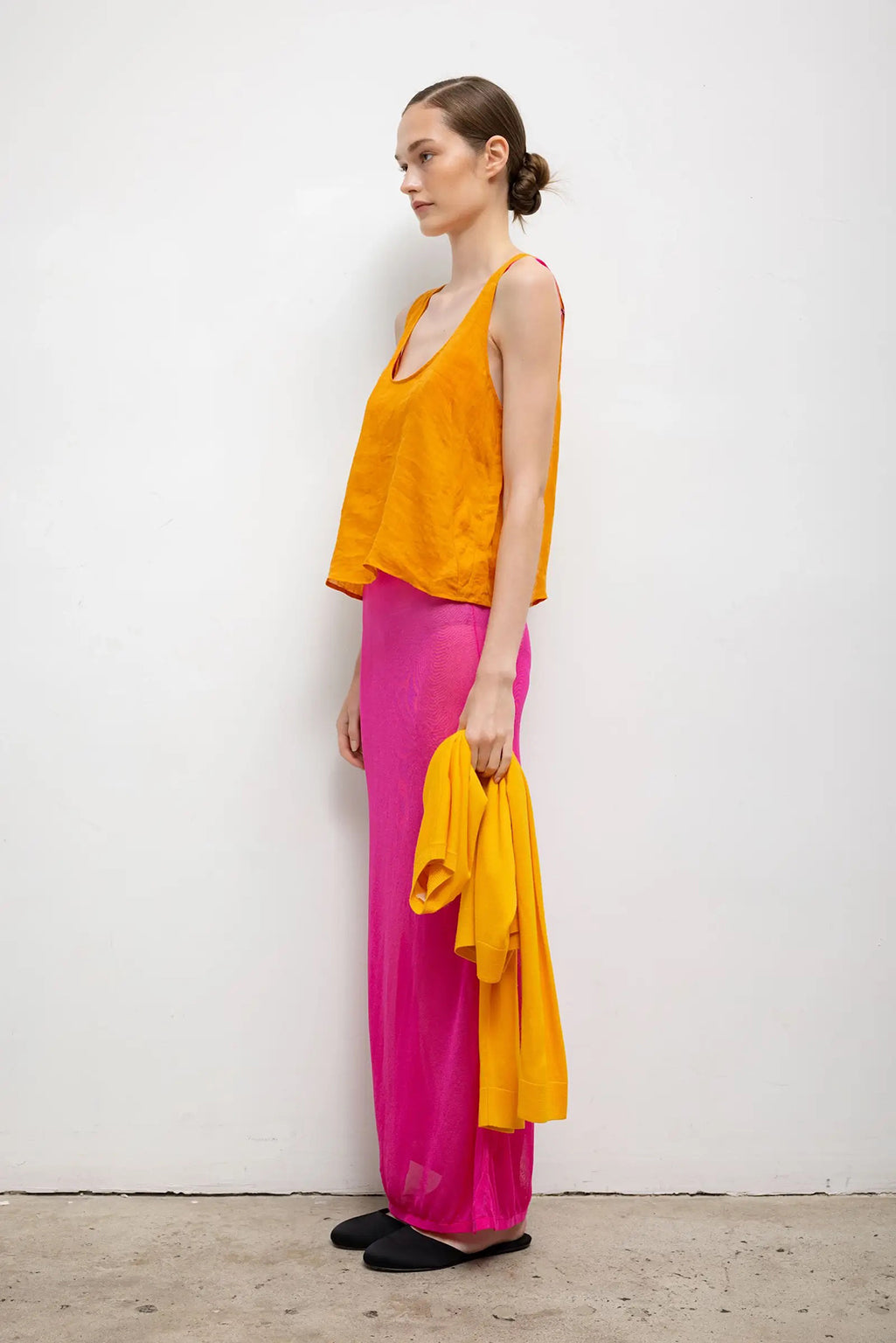 JACK MIDI SKIRT