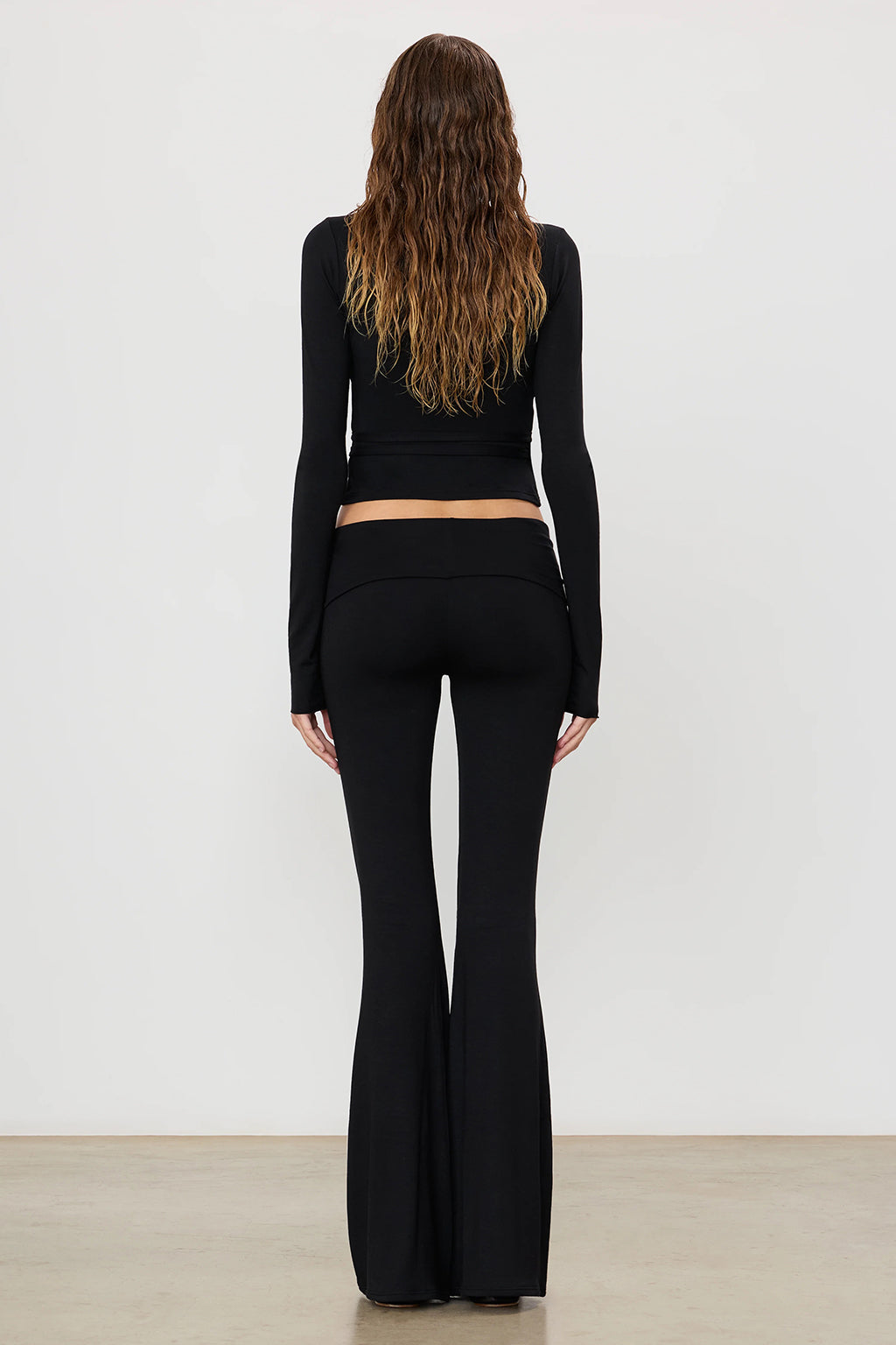 FOLDOVER FLARE PANT