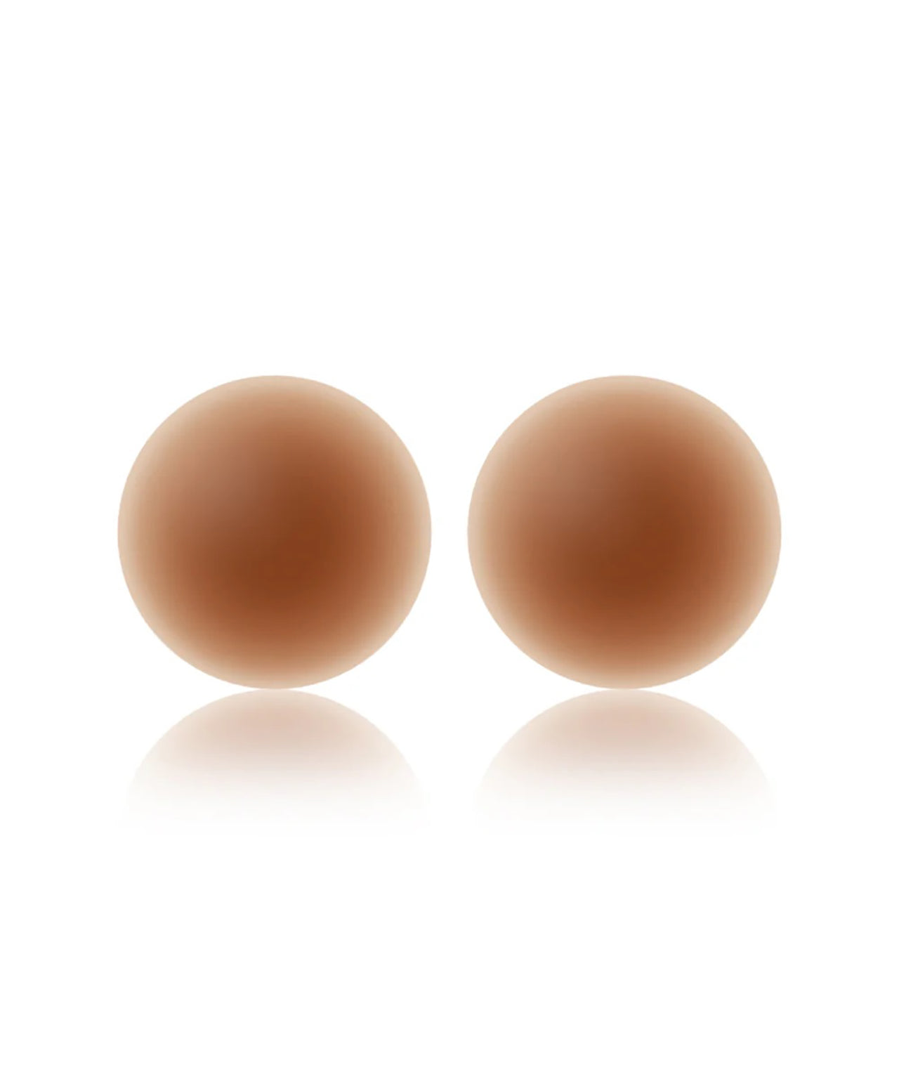 NO SHOW ADHESIVE NIPPLE COVERS NO.7 BRONZE
