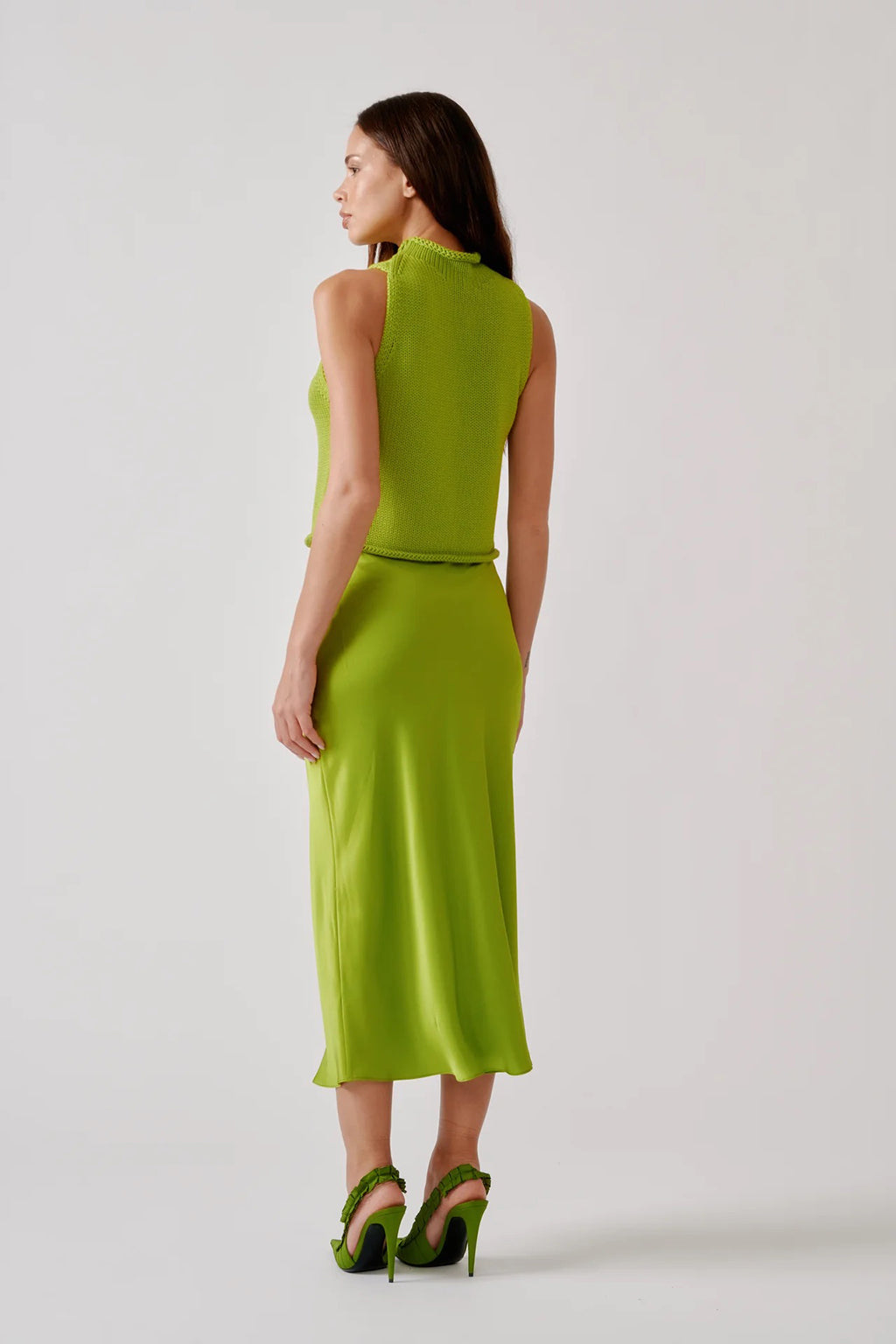 GIADA ROLL NECK TANK