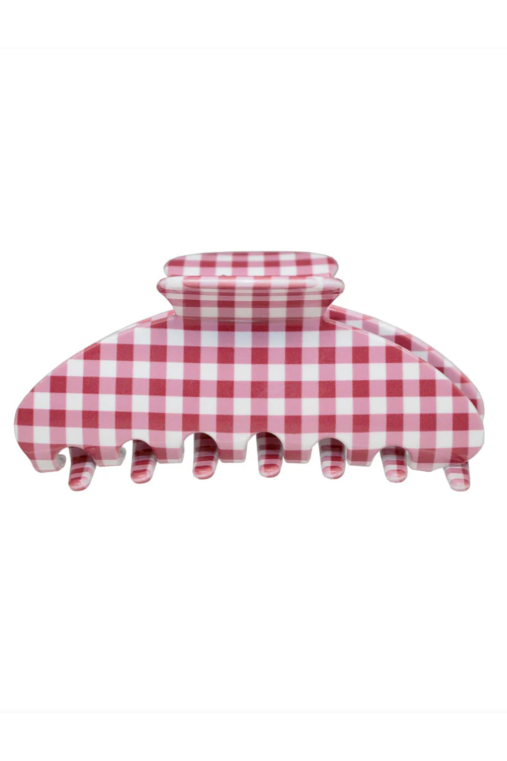BIG EFFING CLIP IN CHERRY GINGHAM