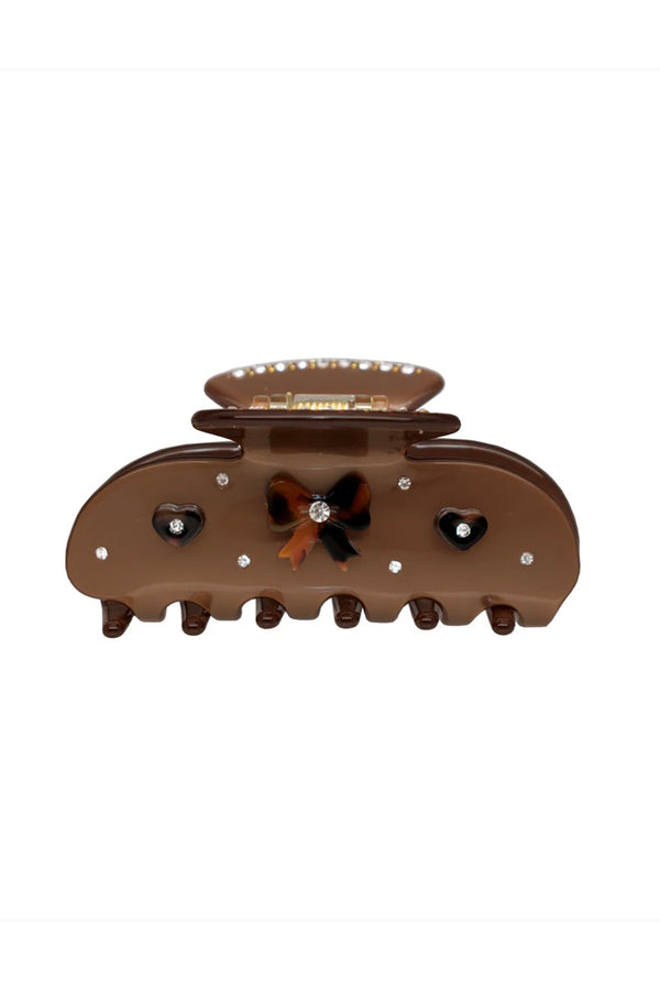SWEETHEART CLIP IN COCOA CASHMERE