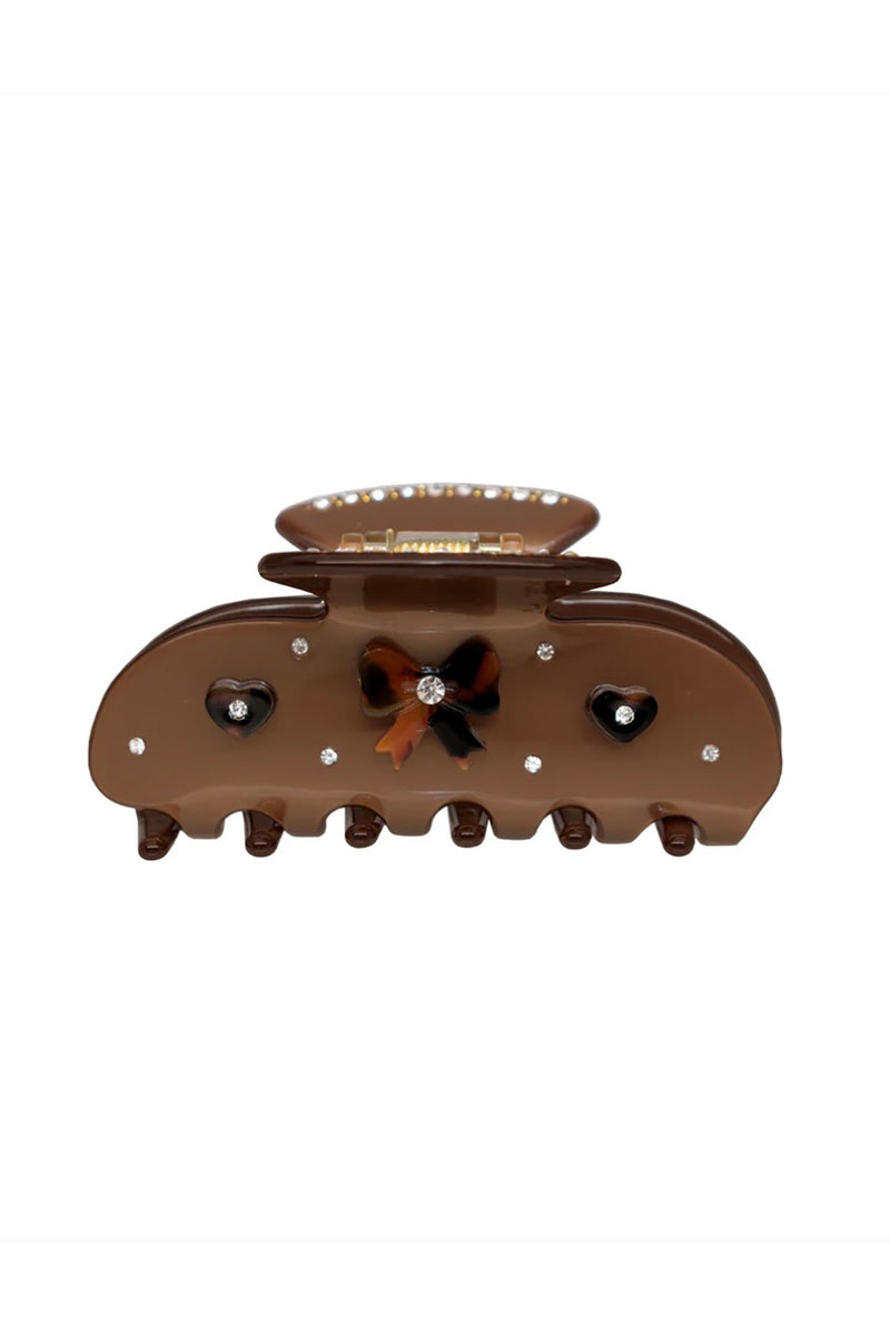 SWEETHEART CLIP IN COCOA CASHMERE