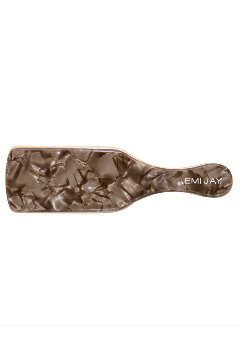 MINI BOAR BRISTLE BRUSH IN TOASTED SUGAR