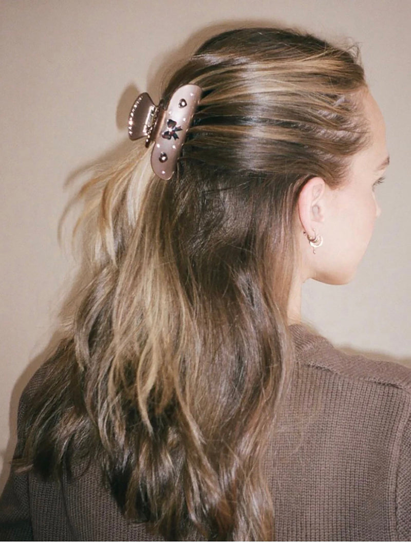 SWEETHEART CLIP IN COCOA CASHMERE
