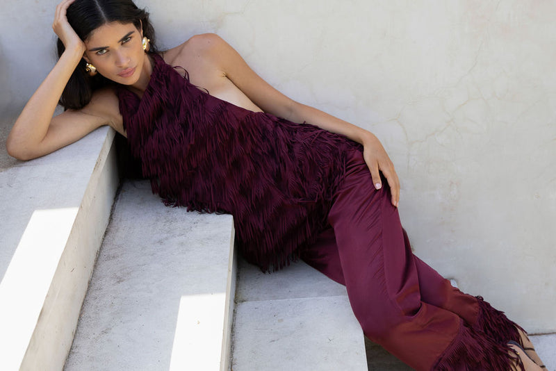 SICILIA FRINGED TOP