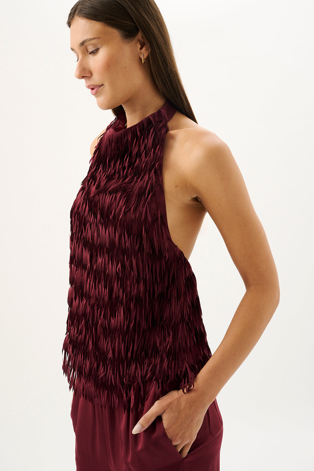 SICILIA FRINGED TOP
