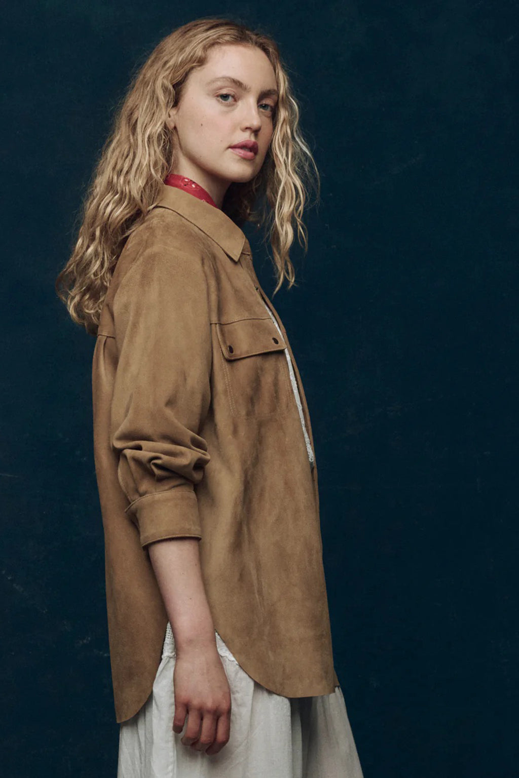 LA VESTE DE VOYAGE EN DAIM
