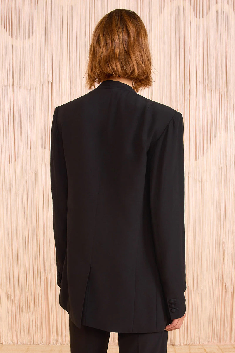 ELEA DRAPED FRONT JACKET