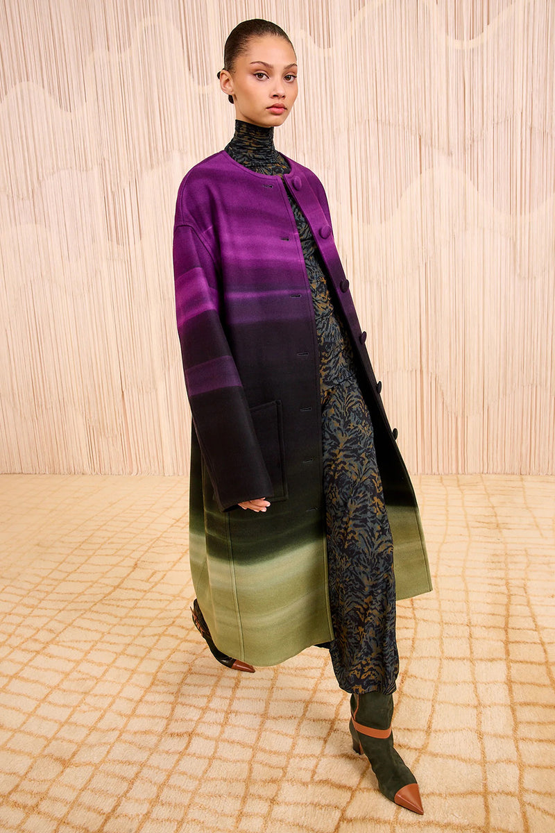 FERNANDA OVERSIZED WOOL MELTON COAT