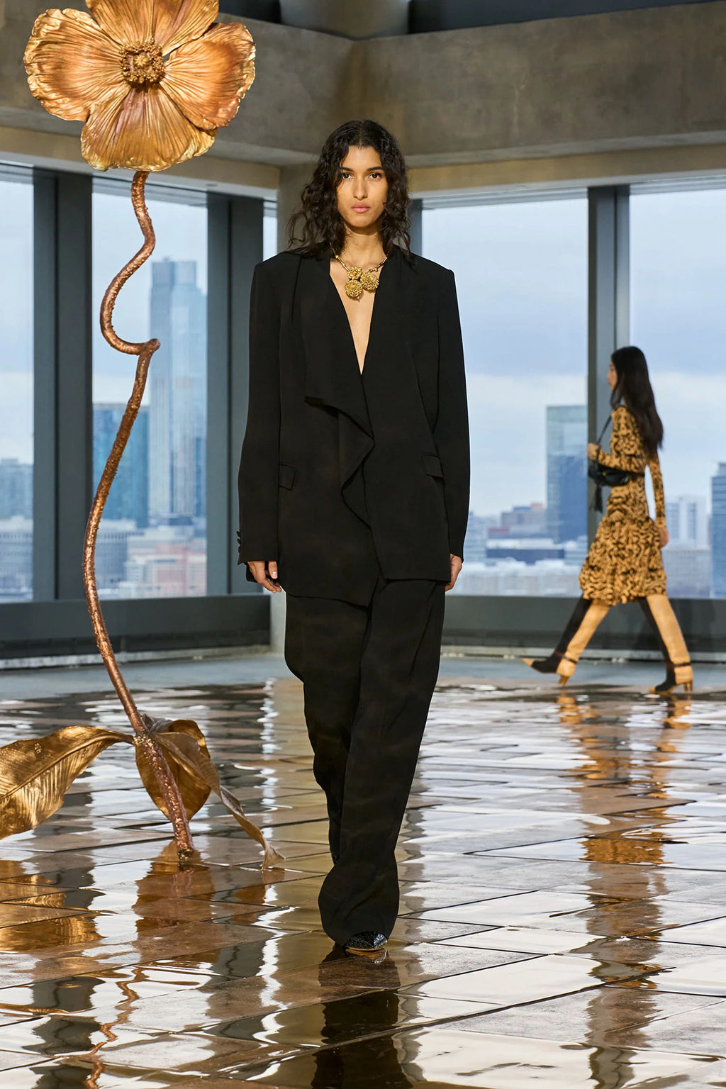 ELEA DRAPED FRONT JACKET