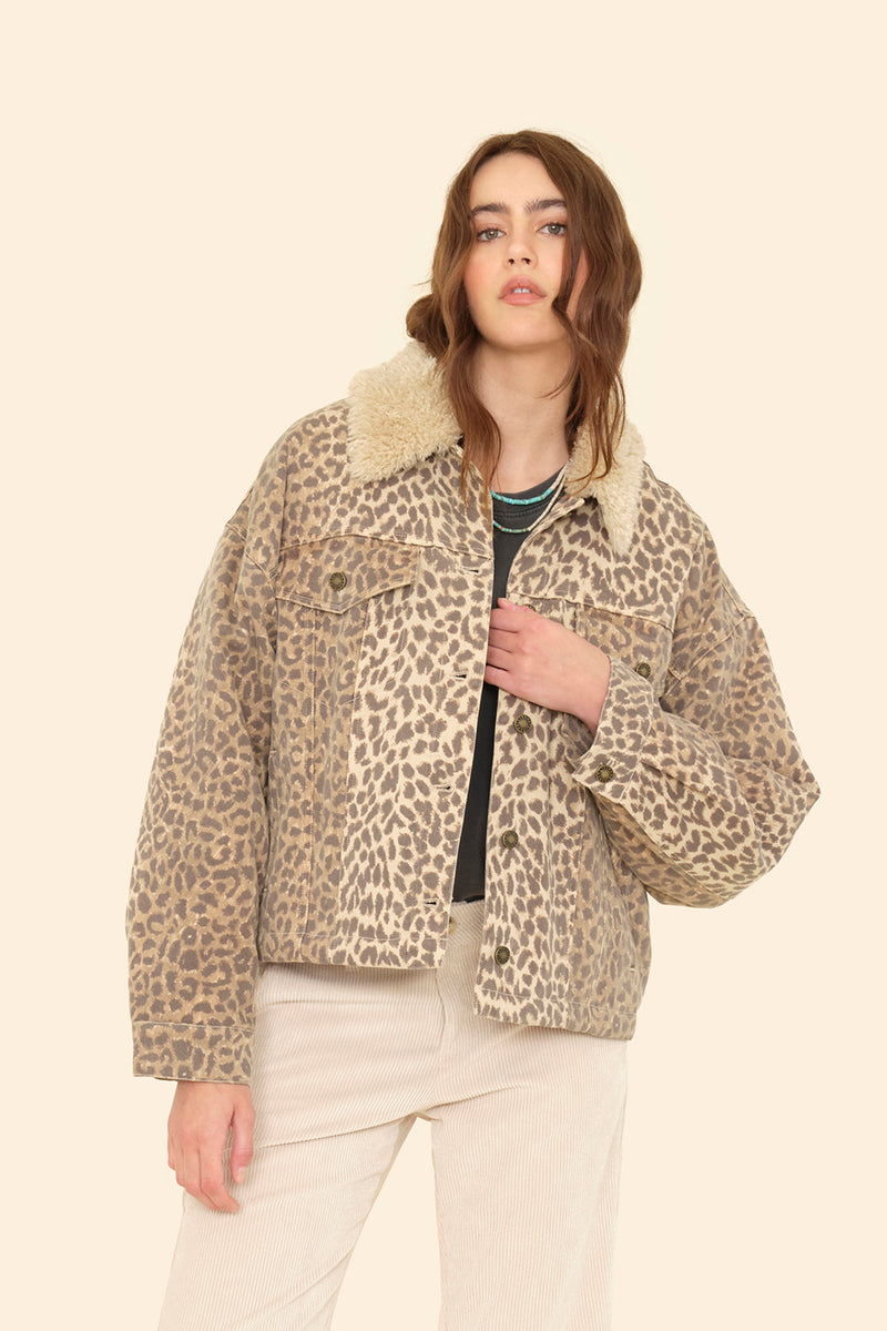 RYKO LEOPARD JACKET *PRE-ORDER*