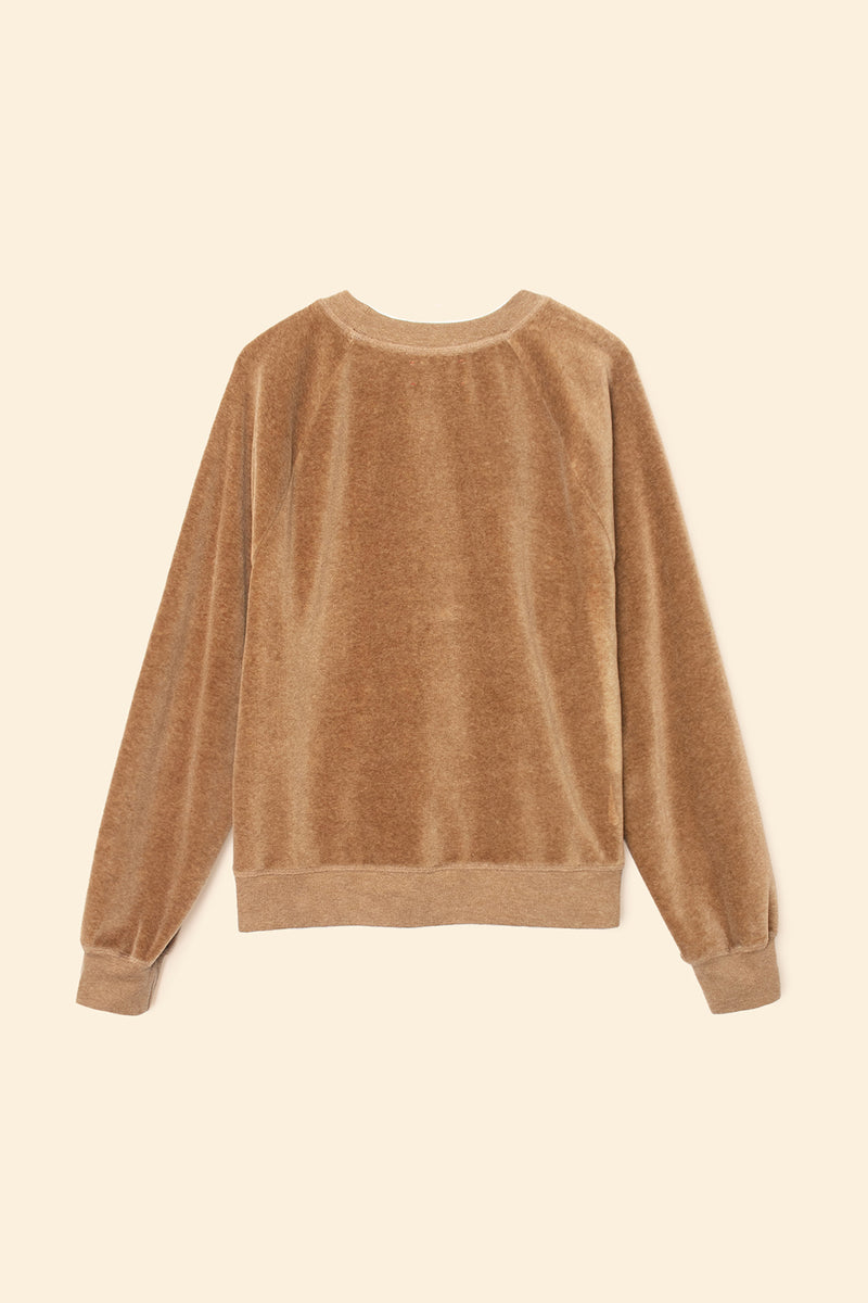 PIERRE VELOUR SWEATSHIRT *PRE-ORDER*