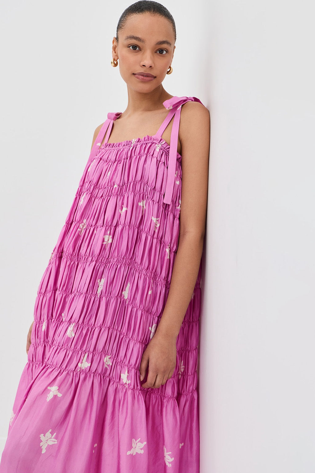 EMRYS PINK JASMINE DRESS