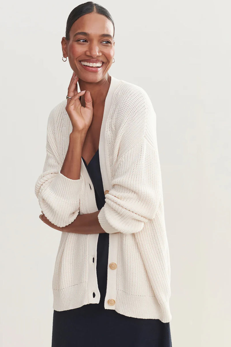 COTTON COCOON CARDIGAN