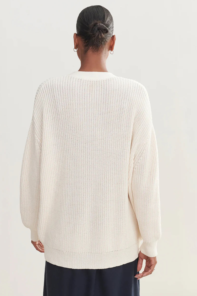 COTTON COCOON CARDIGAN