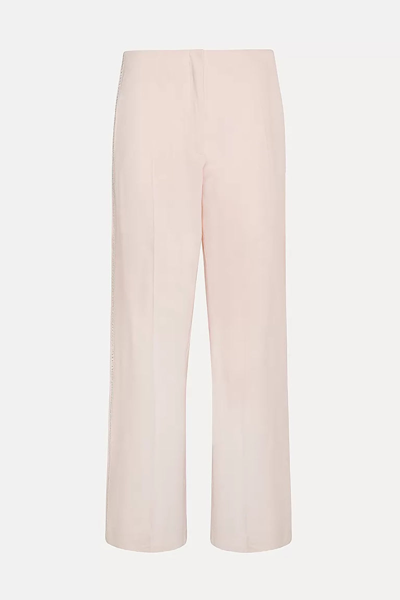 TROUSERS WITH CRYSTAL DETAILING