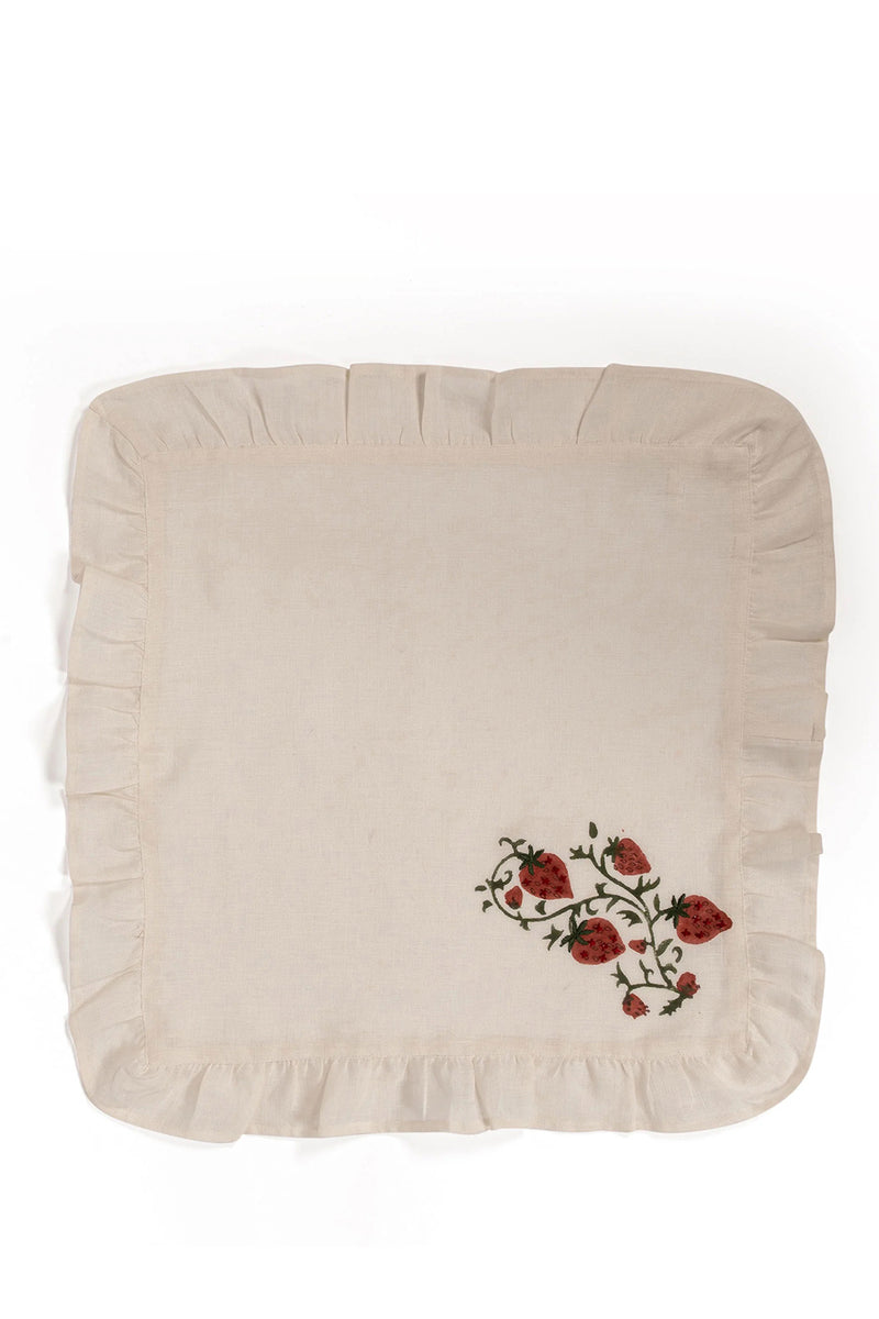 FRAISES DES BOIS NAPKINS (SET OF 4)