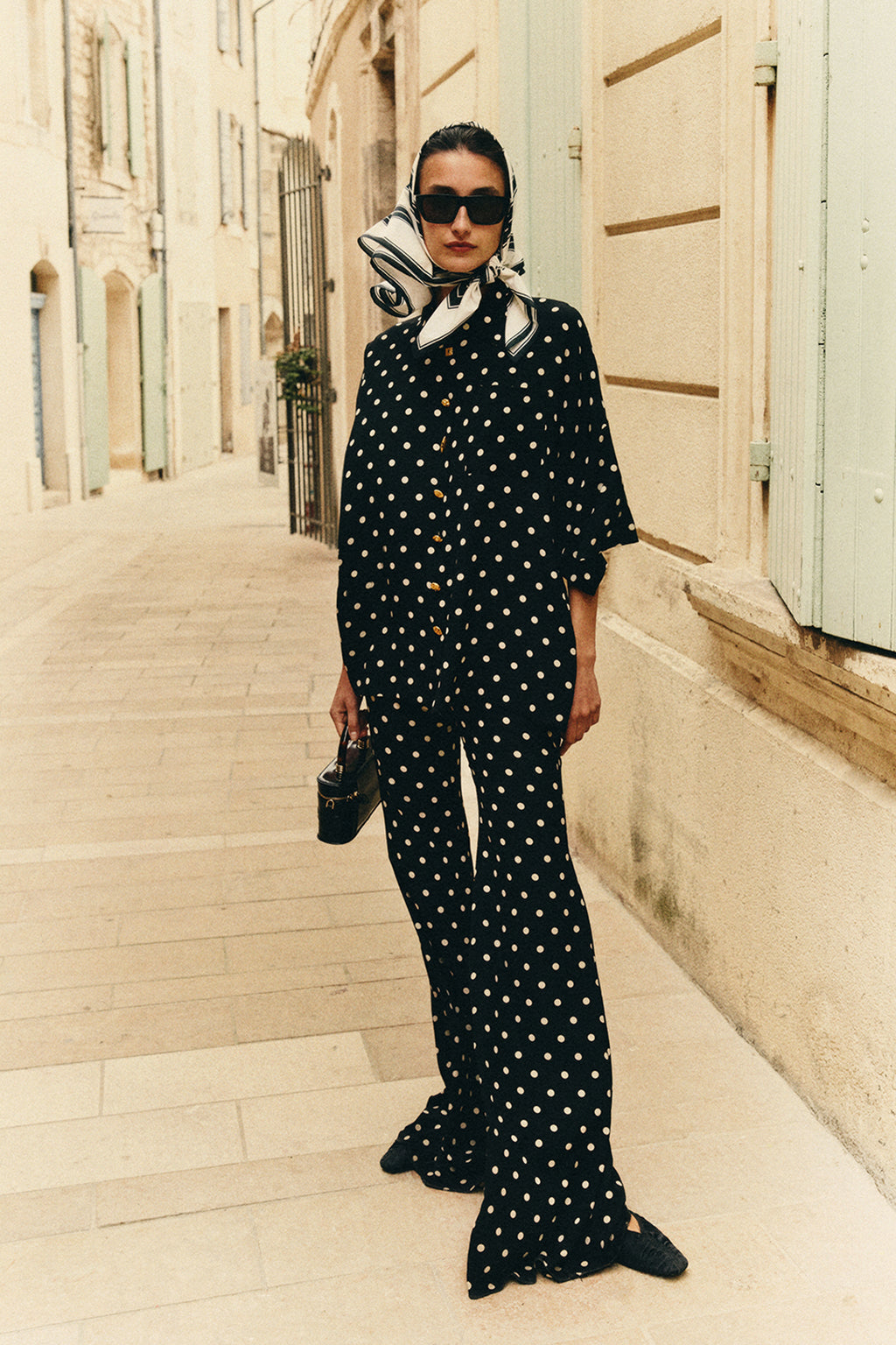 ZAOUA SILK CREPE TROUSERS