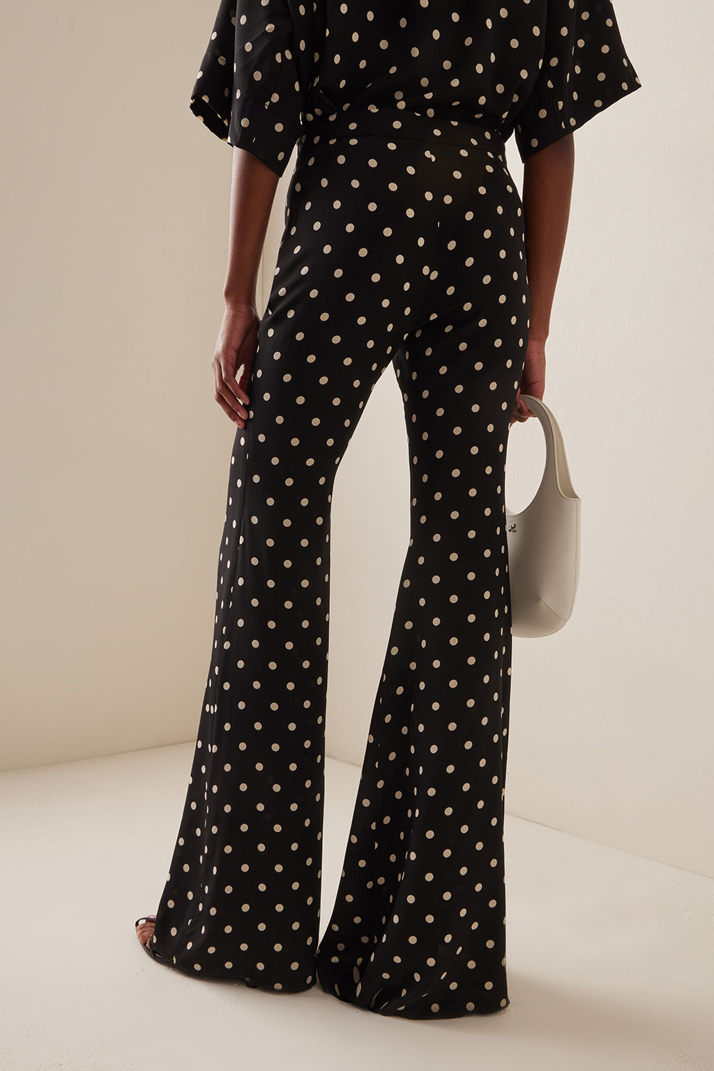 ZAOUA SILK CREPE TROUSERS