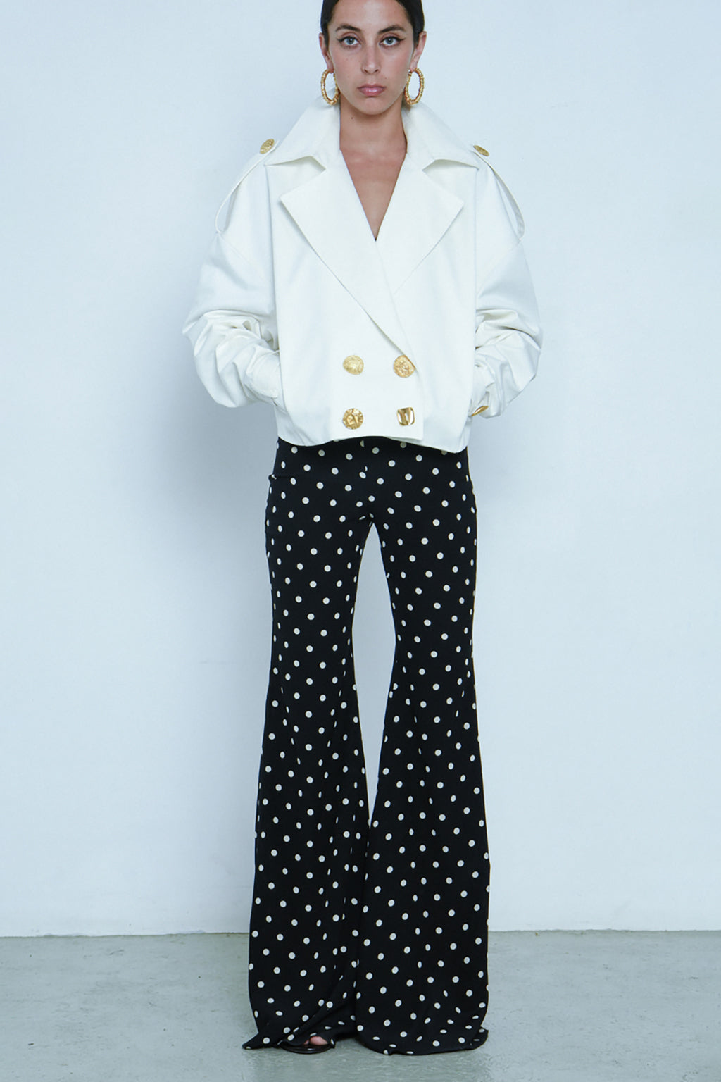 ZAOUA SILK CREPE TROUSERS