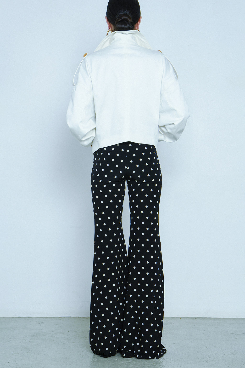 ZAOUA SILK CREPE TROUSERS