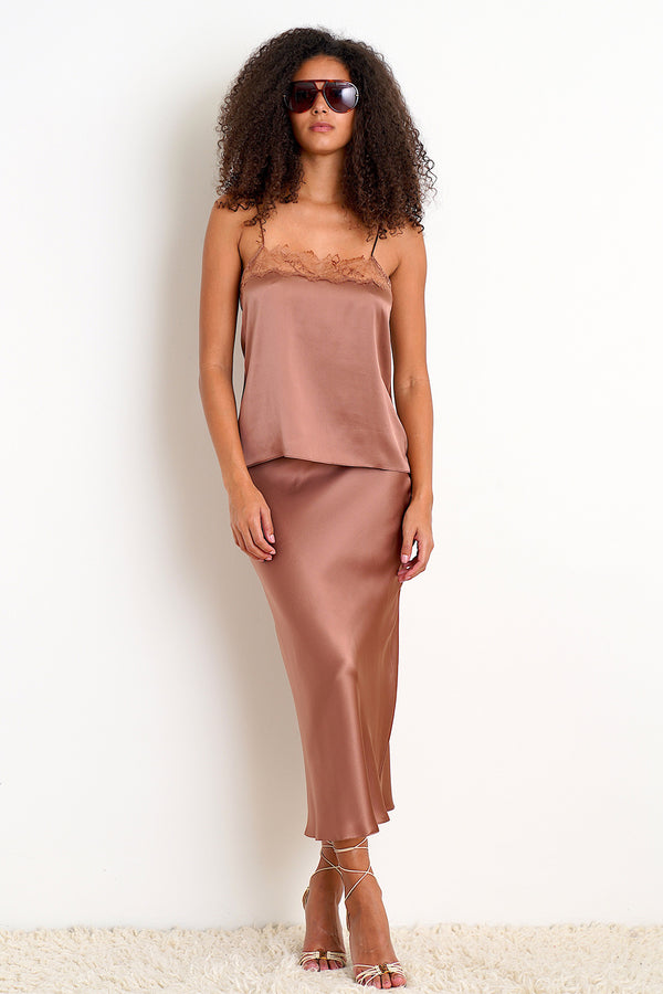 HAYA LACE SILK CAMISOLE